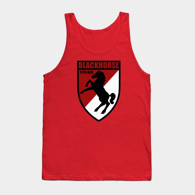 11th Armored Cavalry Regiment Tank Top by Firemission45